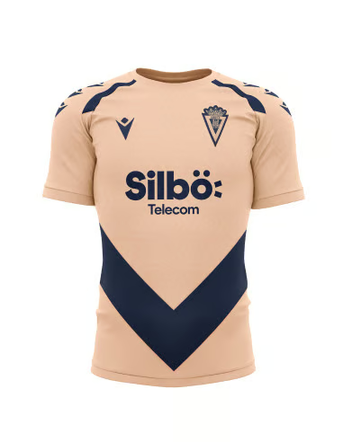 Kinder Cádiz CF 2024/25 Dritt Authentisches Trainingsshirt - Gold