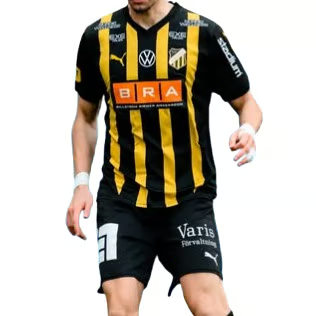 Herren BK Häcken 2025 Heimshorts