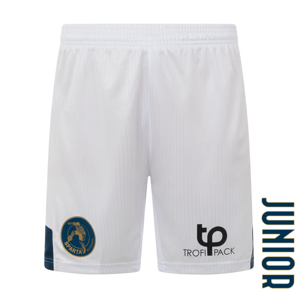 Kinder Sparta Rotterdam 2024/25 Auswärtsshorts - Weiß