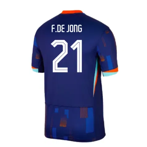 Herren F.DE JONG Niederlande 2024/25 Auswärtstrikot