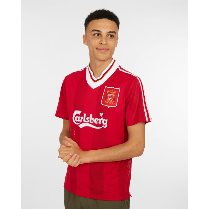 Kinder Liverpool 1995/96 Heim Retro Trikot