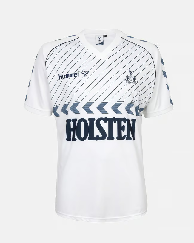 Damen Tottenham Hotspur 1986 Heim Retro Hummel Trikot