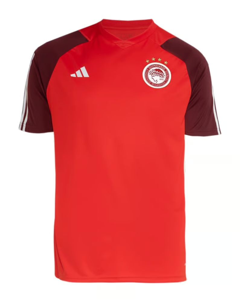 Damen Olympiacos FC 2023/24 Drittes Authentisches Trainingsshirt - Rot