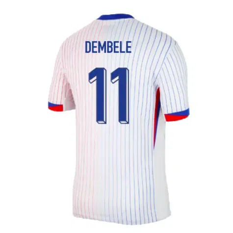 Herren O.DEMBELE Frankreich 2024/25 Auswärtstrikot