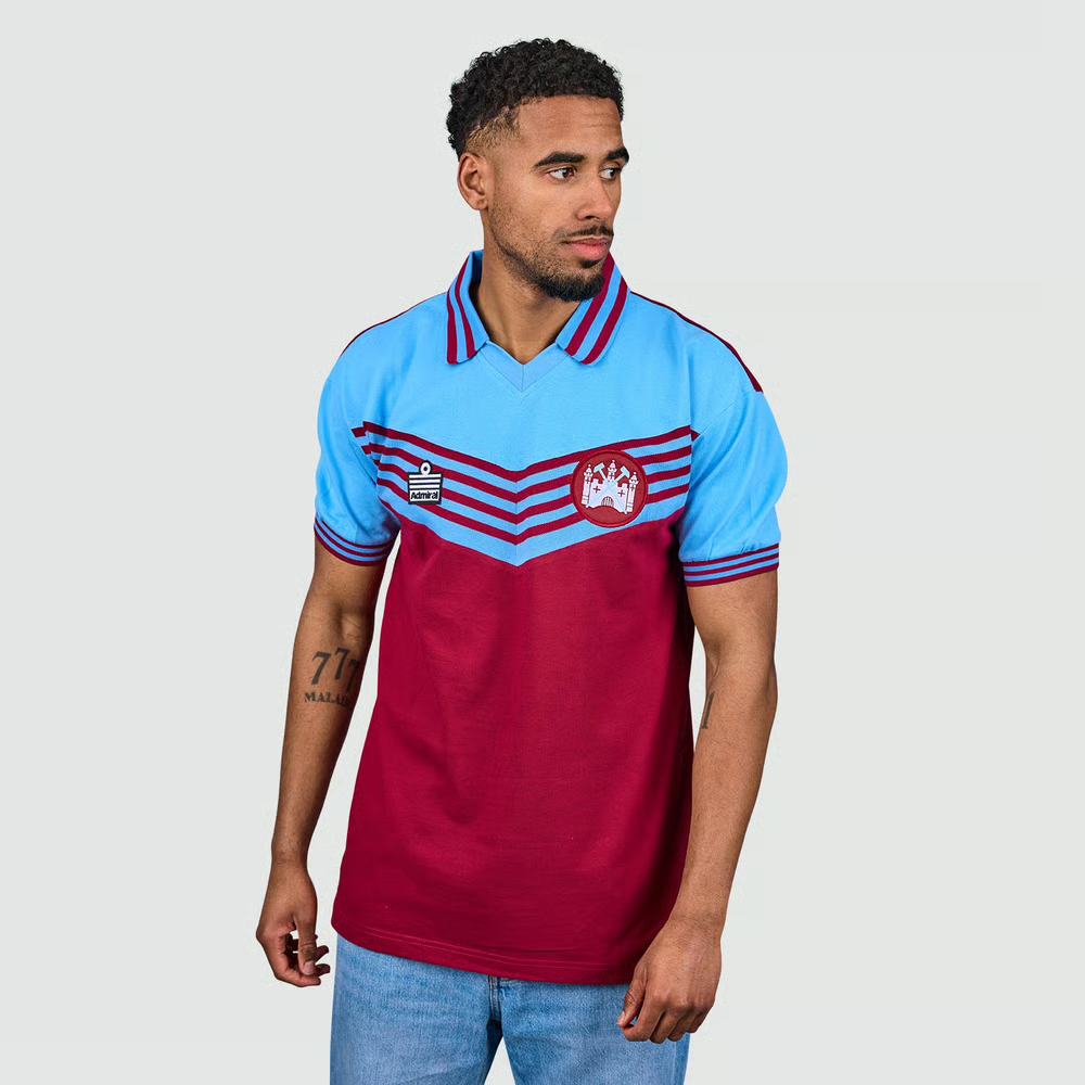 Kinder West Ham United 1976/80 Heim Retro Trikot