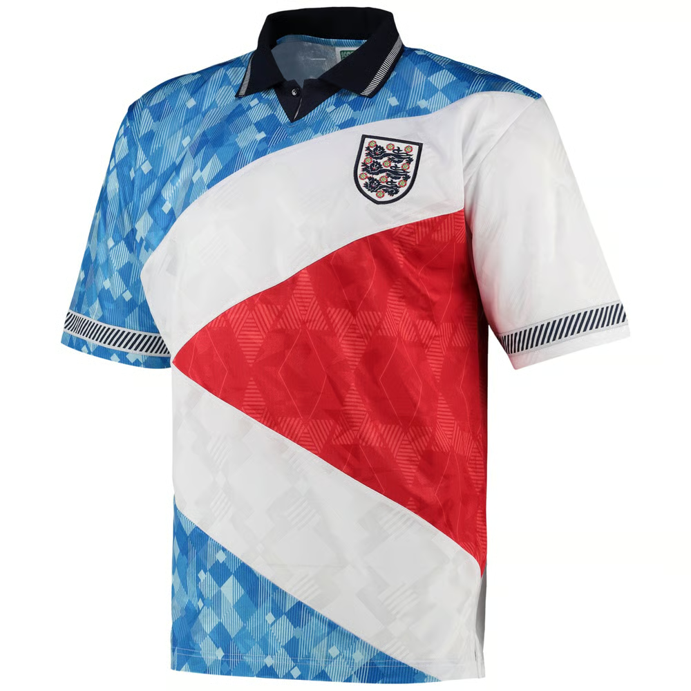 Herren England 1990 Mash-Up Retro Trikot