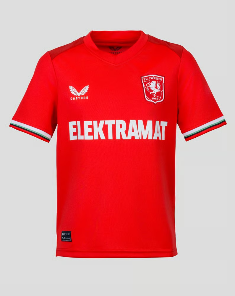 Kinder FC Twente 2024/25 Heim Europa League Trikot