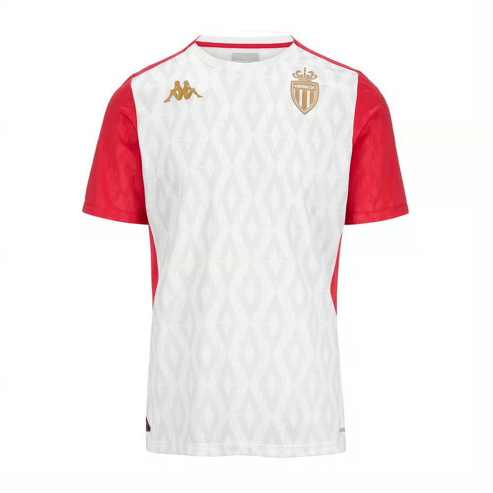 Herren AS Monaco 2024/25 Heim Pre-Match Shirt