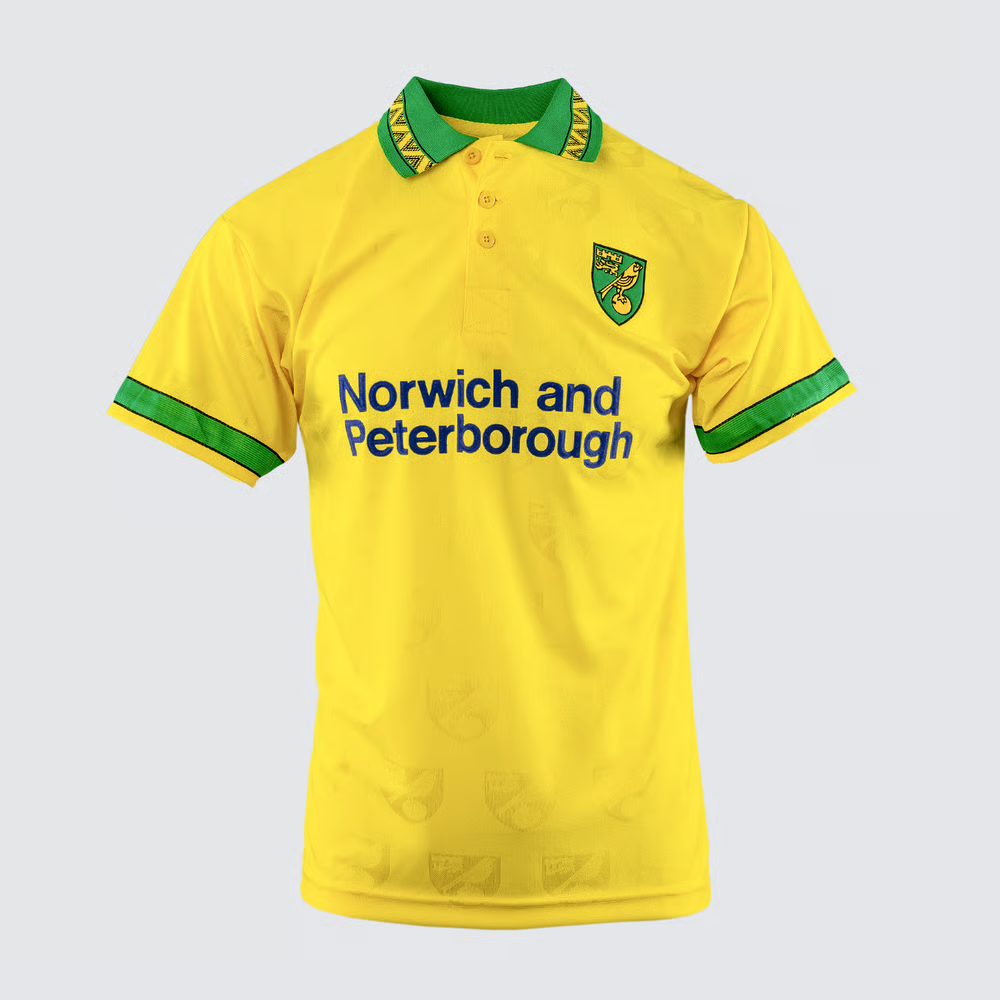 Damen Norwich City 1994/96 Heim Retro Trikot