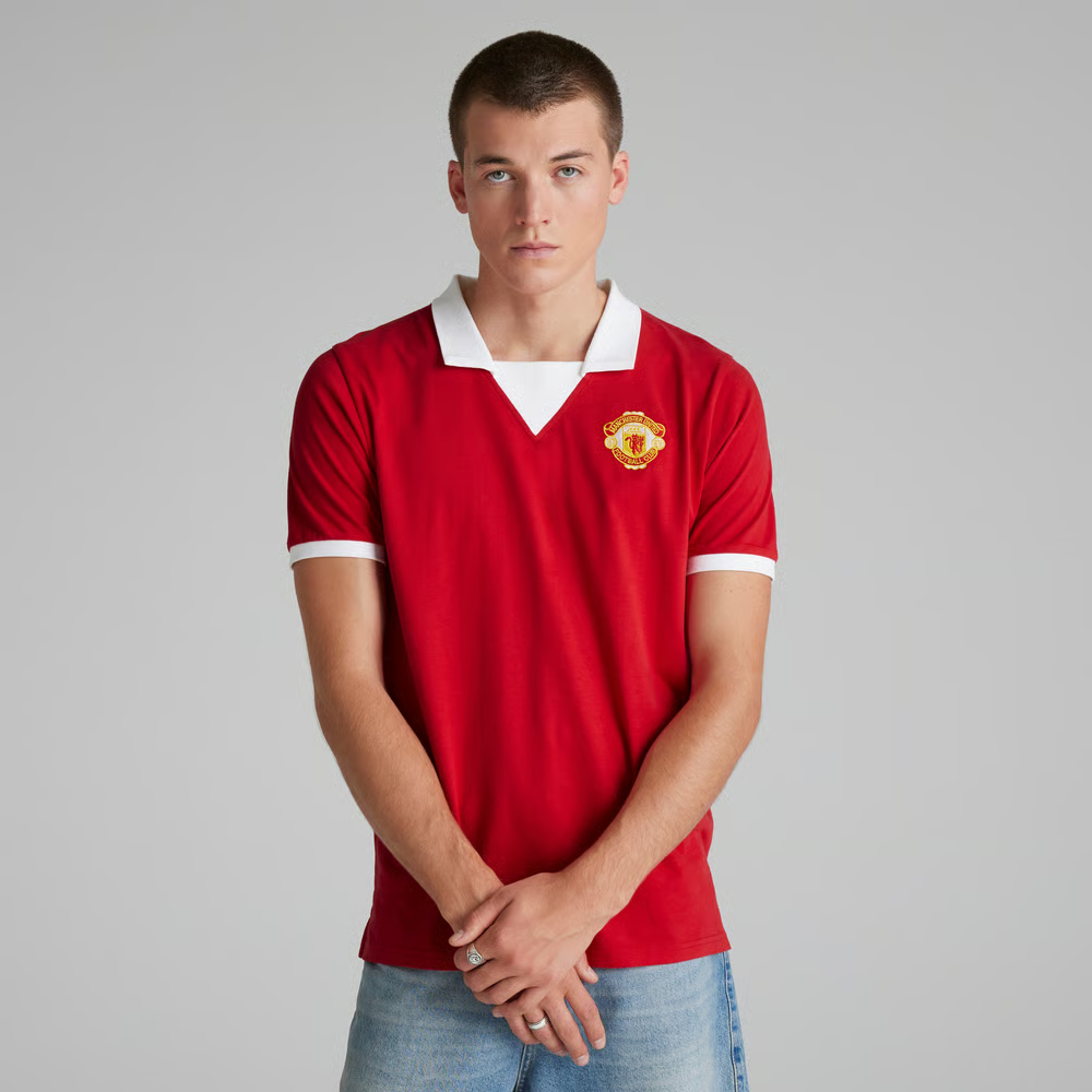 Damen Manchester United 1973 Retro Trikot