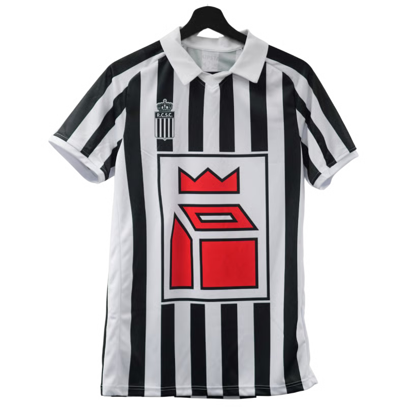 Damen Royal Charleroi SC Retro Pär Zetterberg 120 Jahre Shirt #8