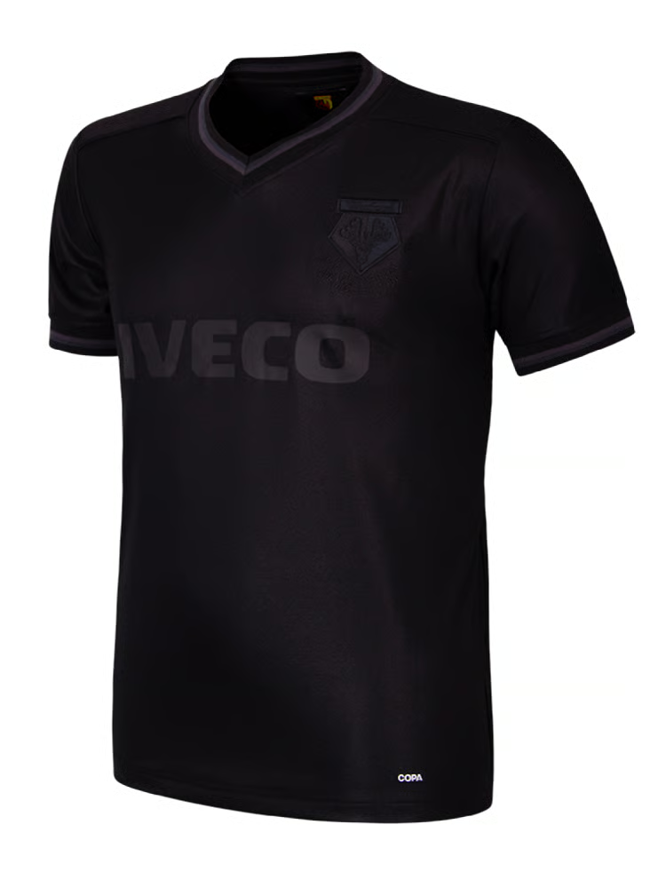 Damen Watford 1983/85 Retro Blackout Trikot