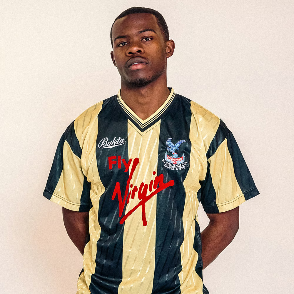 Damen Crystal Palace 1960 Heim Retro Trikot