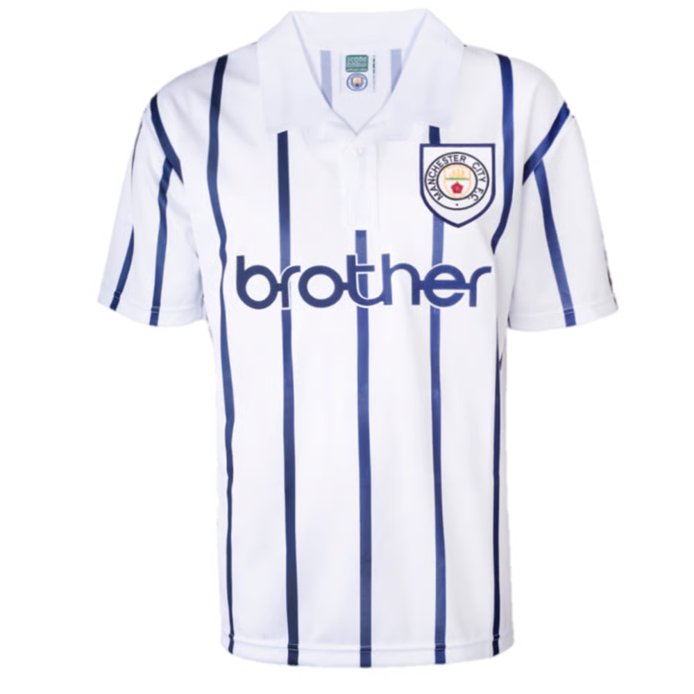 Damen Manchester City 1993 Auswärts Retro Trikot