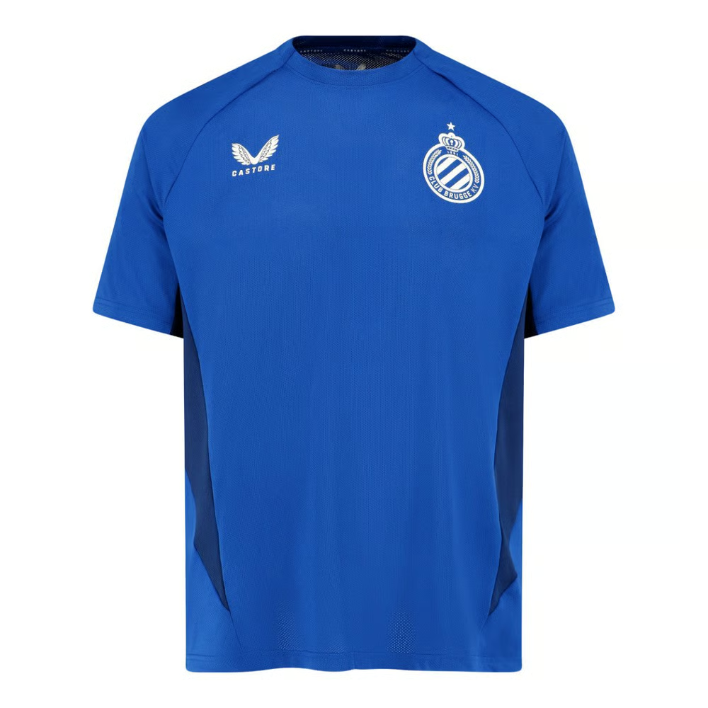Herren Club Brugge 2024/25 Drittes Authentisches Trainingsshirt - Blau