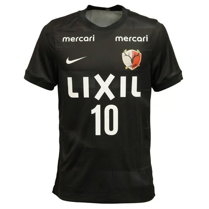 Damen Kashima Antlers 2025 Drittes Authentisches Trainingsshirt – Schwarz