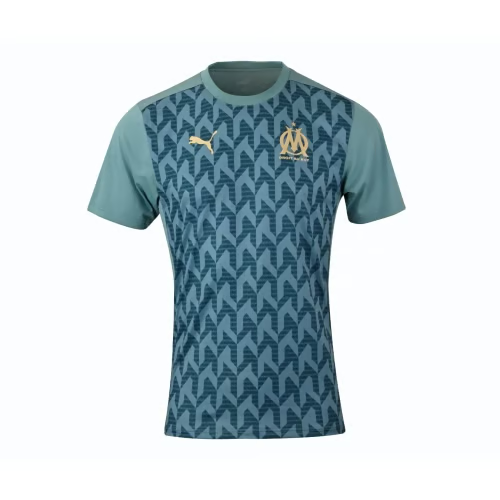 Herren OM 2024/25 Drittentrainingsshirt Vor Match - Türkisblau