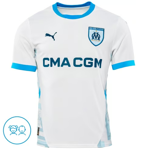 Kinder OM 2024/25 Heim Trikot