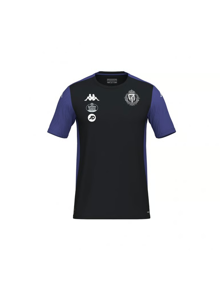 Damen Real Valladolid 2024/25 Drittes Authentisches Trainingsshirt - Schwarz