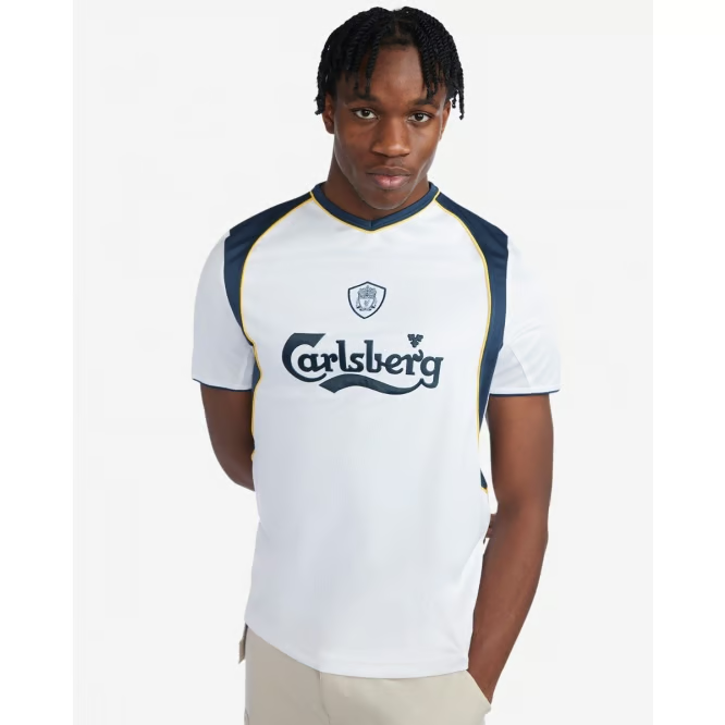 Kinder Liverpool 2001/02 Auswärts Retro Trikot
