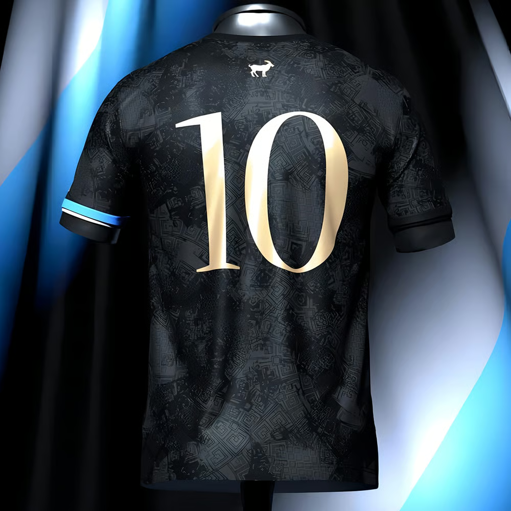 Argentinien La Pulga Messi Druck #10 Trikot 2023