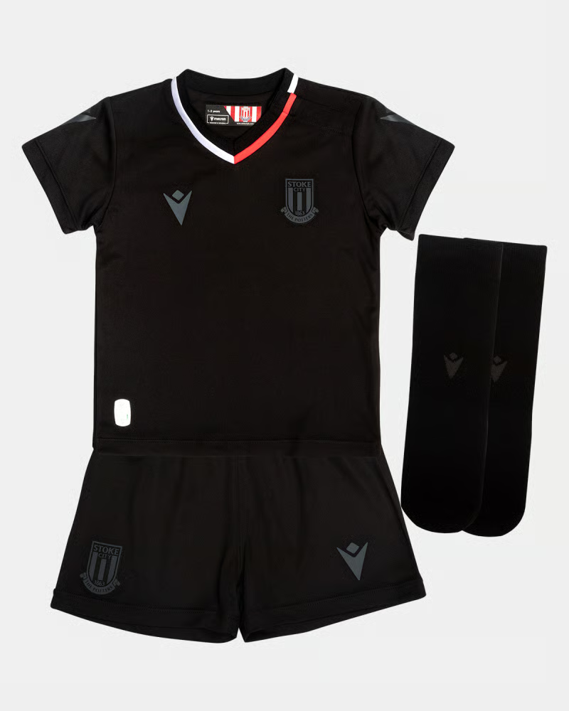 Kind Stoke City 2024/25 Auswärtskit