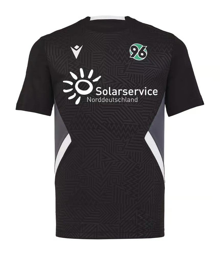 Damen Hannover 96 2024/25 Drittes Authentisches Trainingsshirt - Schwarz