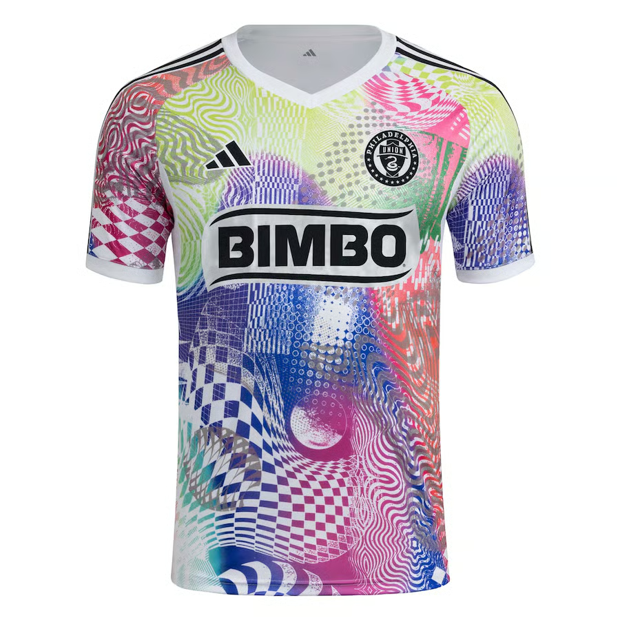 Damen Philadelphia Union 2025 Drittes Pre-Match Shirt - Weiß