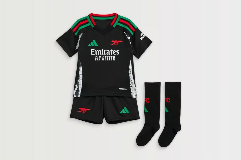 Kinder Arsenal 2024/25 Auswärtsset
