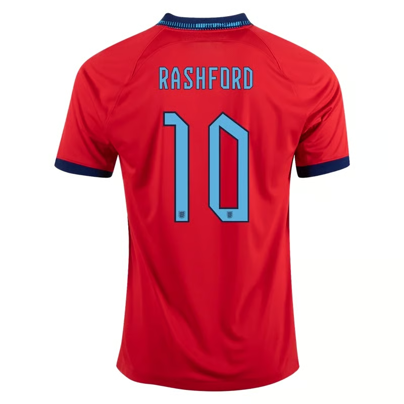 Marcus Rashford #10 England Auswärtstrikot Weltmeisterschaft 2022