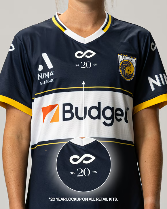 Herren Central Coast Mariners 2024/25 Auswärts ALW Shirt
