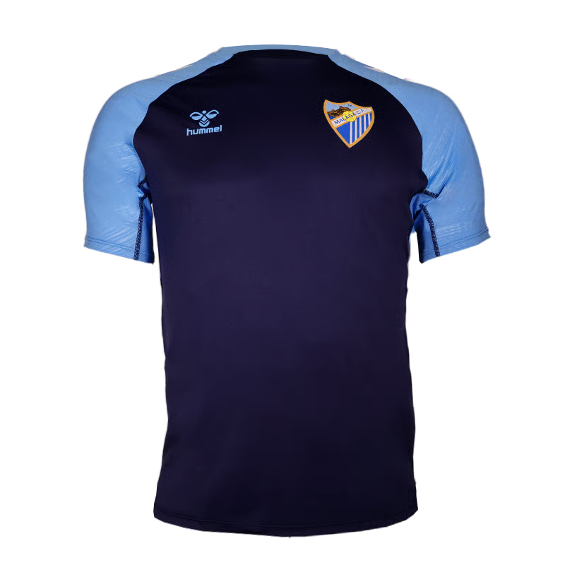 Damen Málaga CF 2024/25 Dritt Authentisches Trainingsshirt - Marine