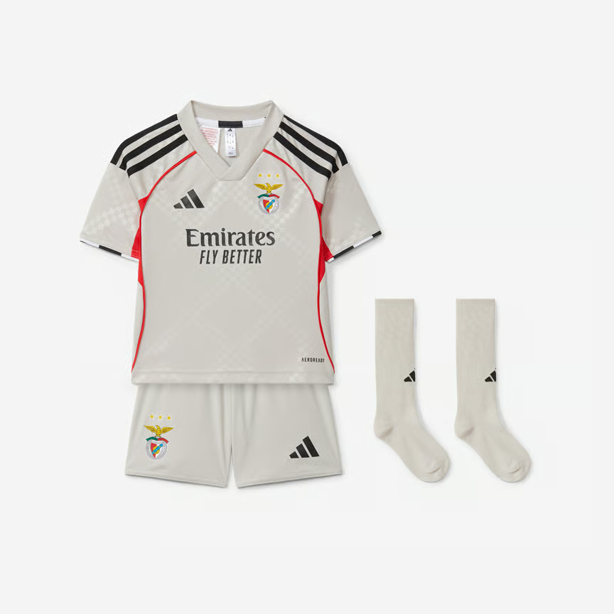 Kinder SL Benfica 2025/26 Auswärtsset