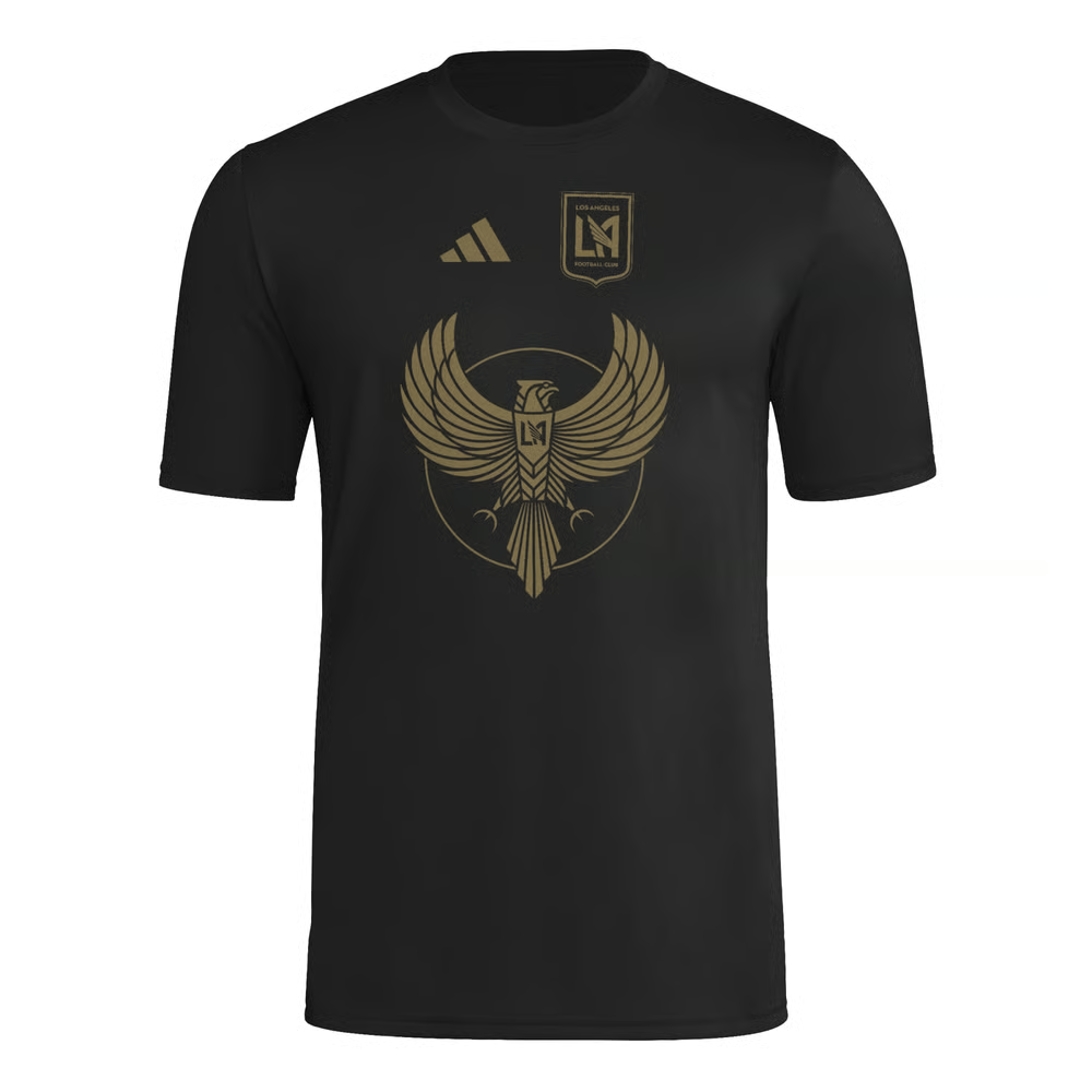 Damen Los Angeles FC 2025 Drittes Hook AEROREADY Shirt - Schwarz