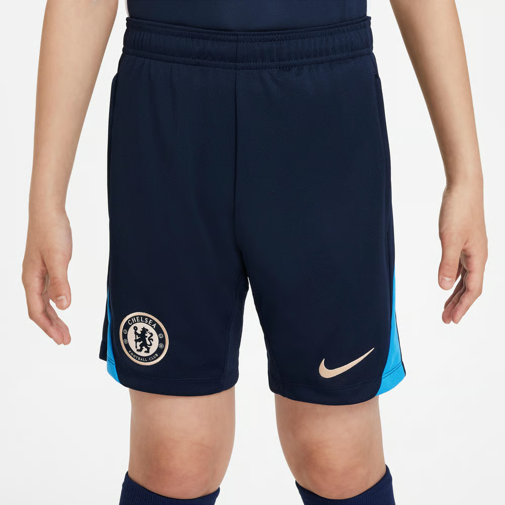Kinder Chelsea 2024/25 Drittshorts Strike Training Authentic - Marineblau