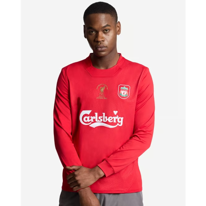 Kinder Liverpool 2005 Istanbul Langarmtrikot