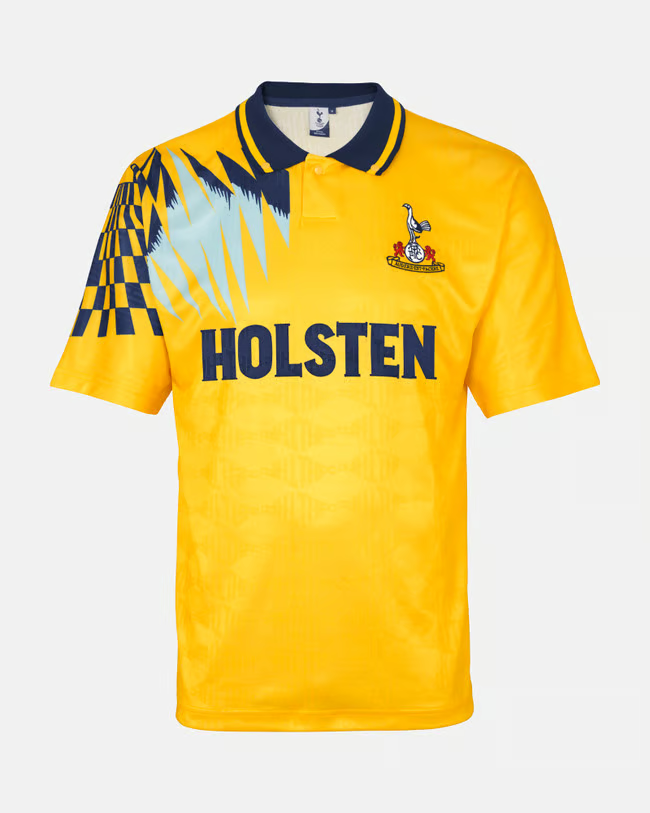 Kinder Tottenham Hotspur 1992 Auswärts Retro Trikot