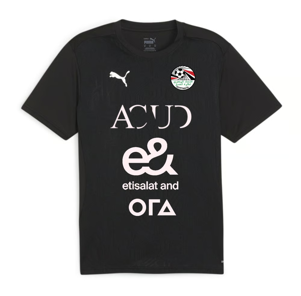 Damen Ägypten 2025 Drittes Authentisches Training Shirt - Schwarz