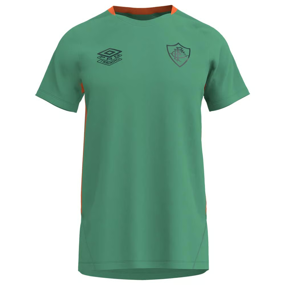Kinder Fluminense 2025 Dritt Authentisches Trainingsshirt - Grün