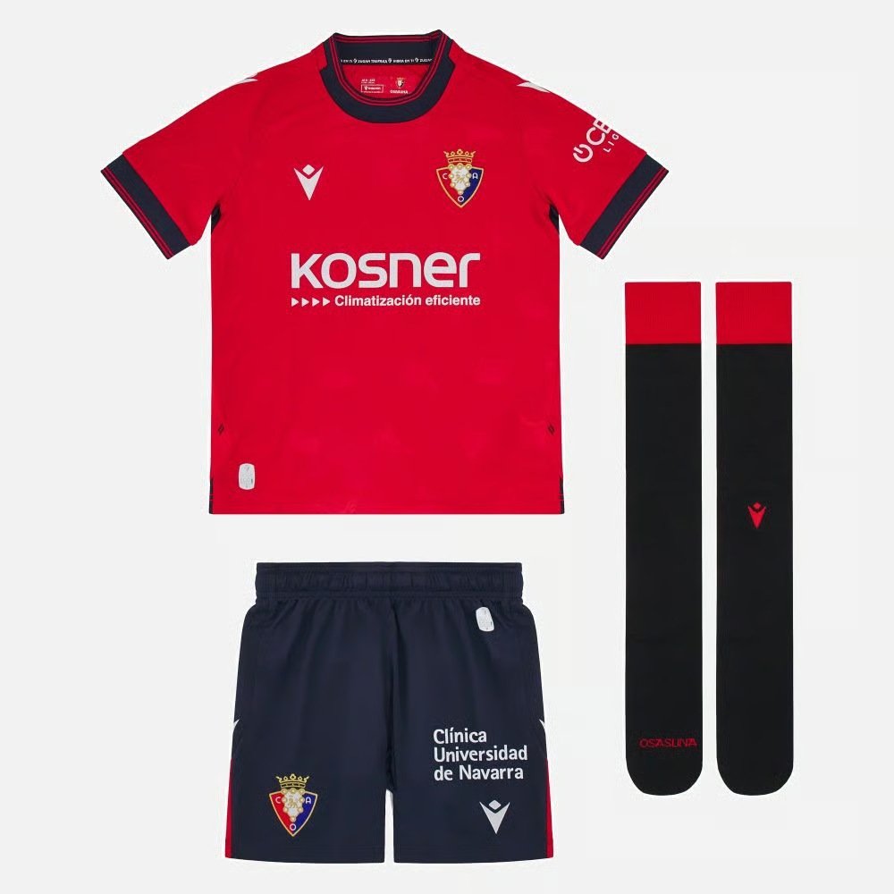 Kinder CA Osasuna 2024/25 Heim Kit