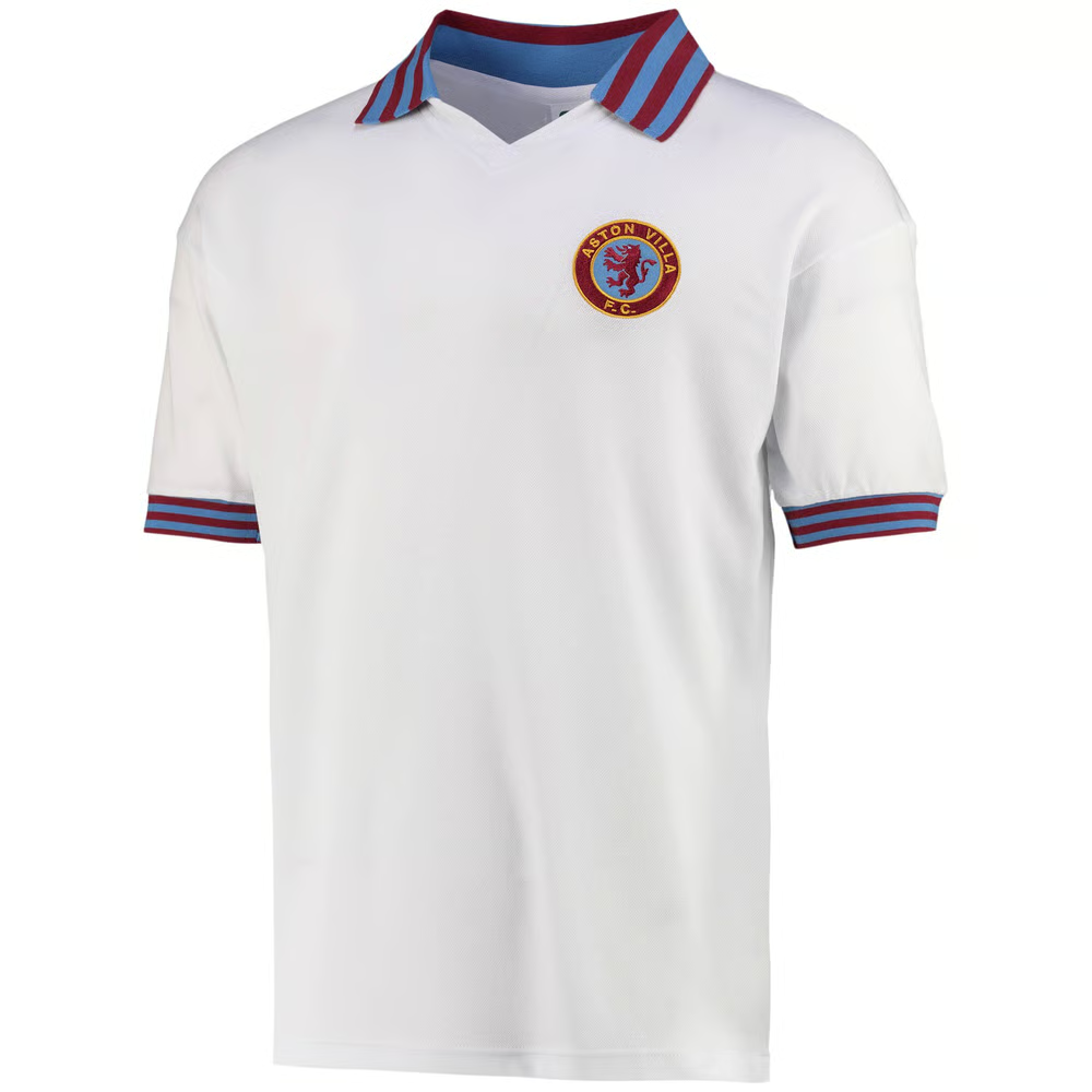 Damen Aston Villa 1980 Auswärts Retro Trikot