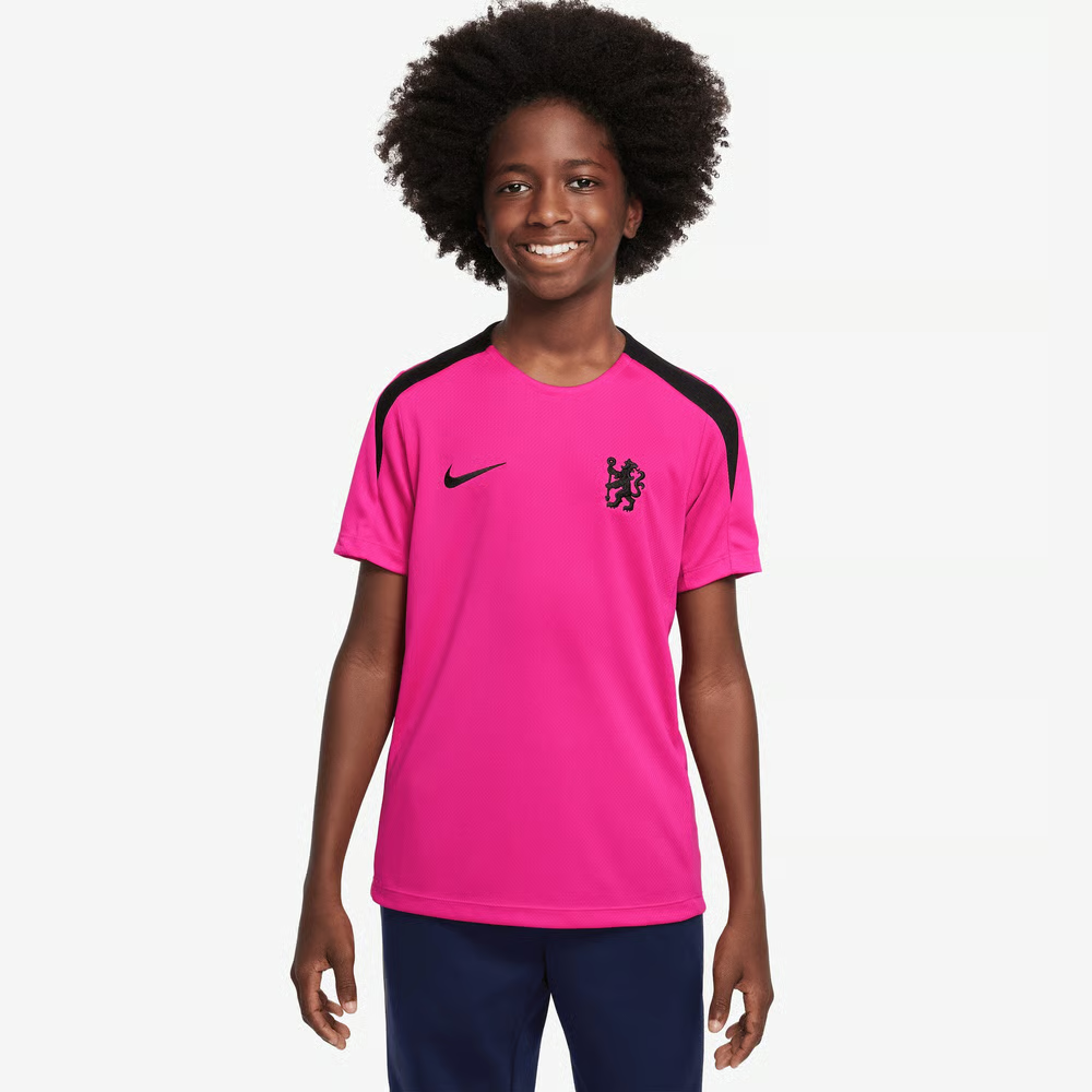 Kinder Chelsea 2024/25 Dritttrikot Strike Training Authentic - Rosa