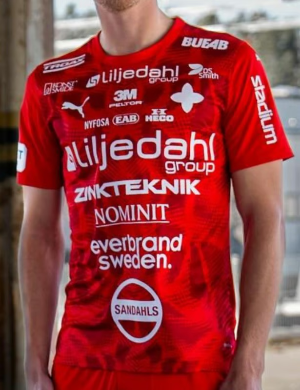 Damen IFK Värnamo 2025 Auswärtstrikot