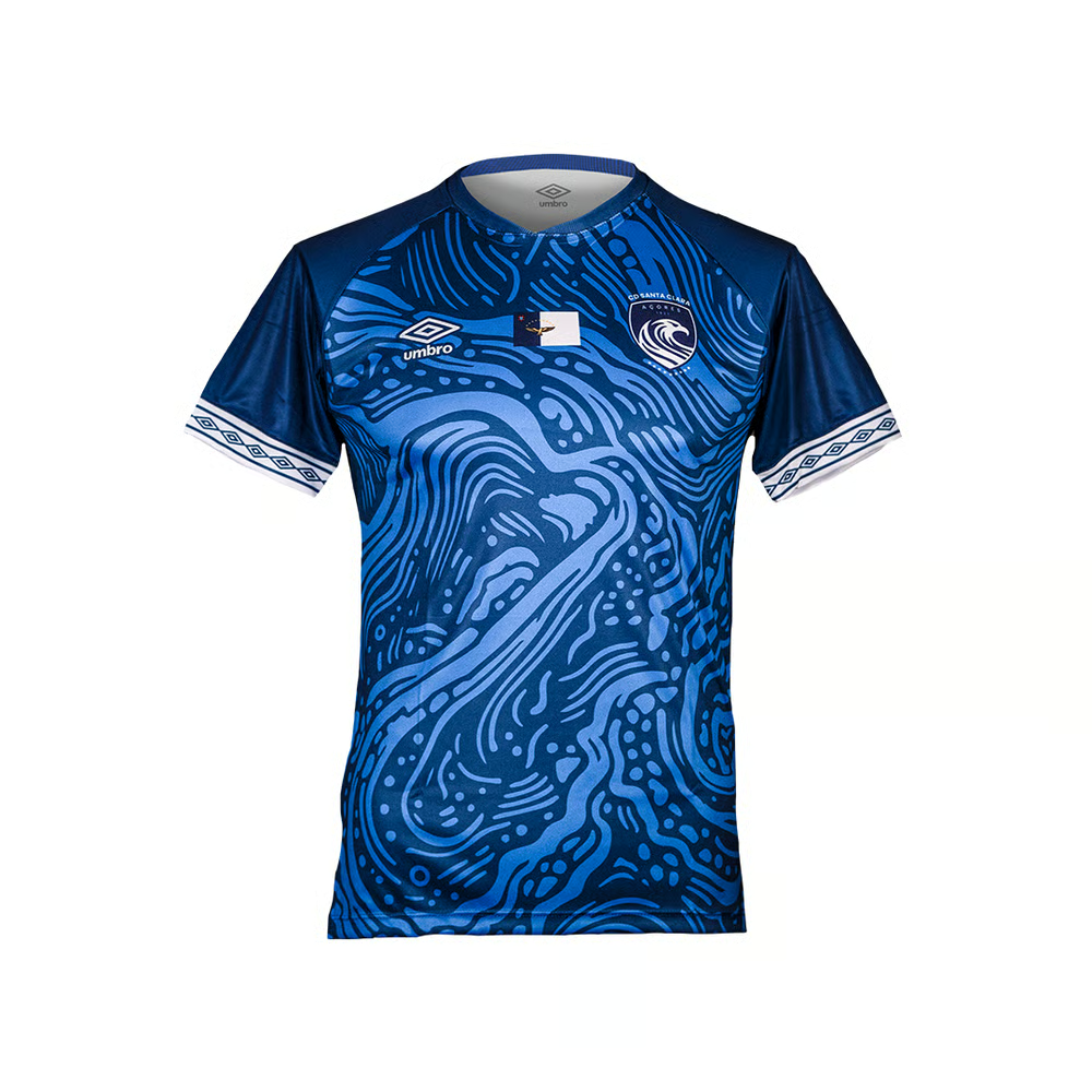 Herren Santa Clara 2024/25 Drittes Authentisches Trainings-Trikot - Blau