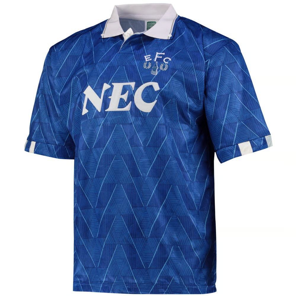 Damen Everton 1990 Heim Retro Trikot