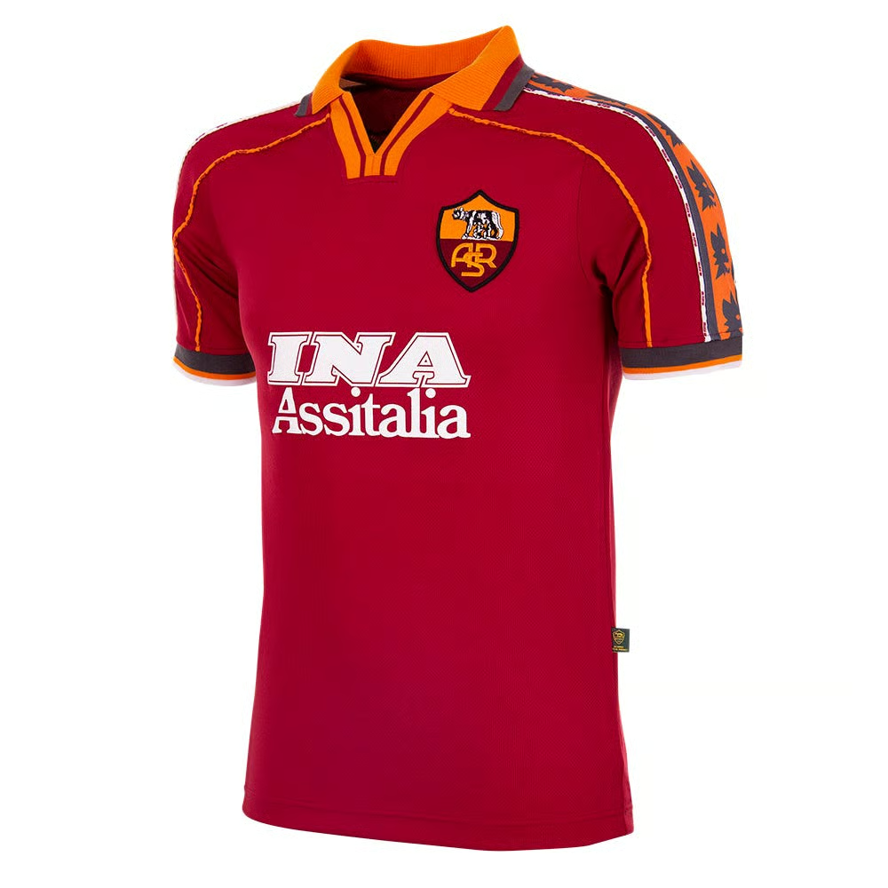 Damen Roma 1998/99 Heim Retro Trikot
