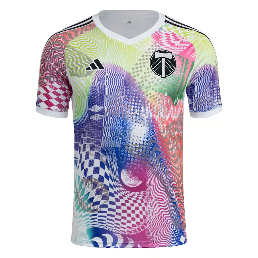 Damen Portland Timbers 2025 Drittes Pre Match Shirt - Weiß