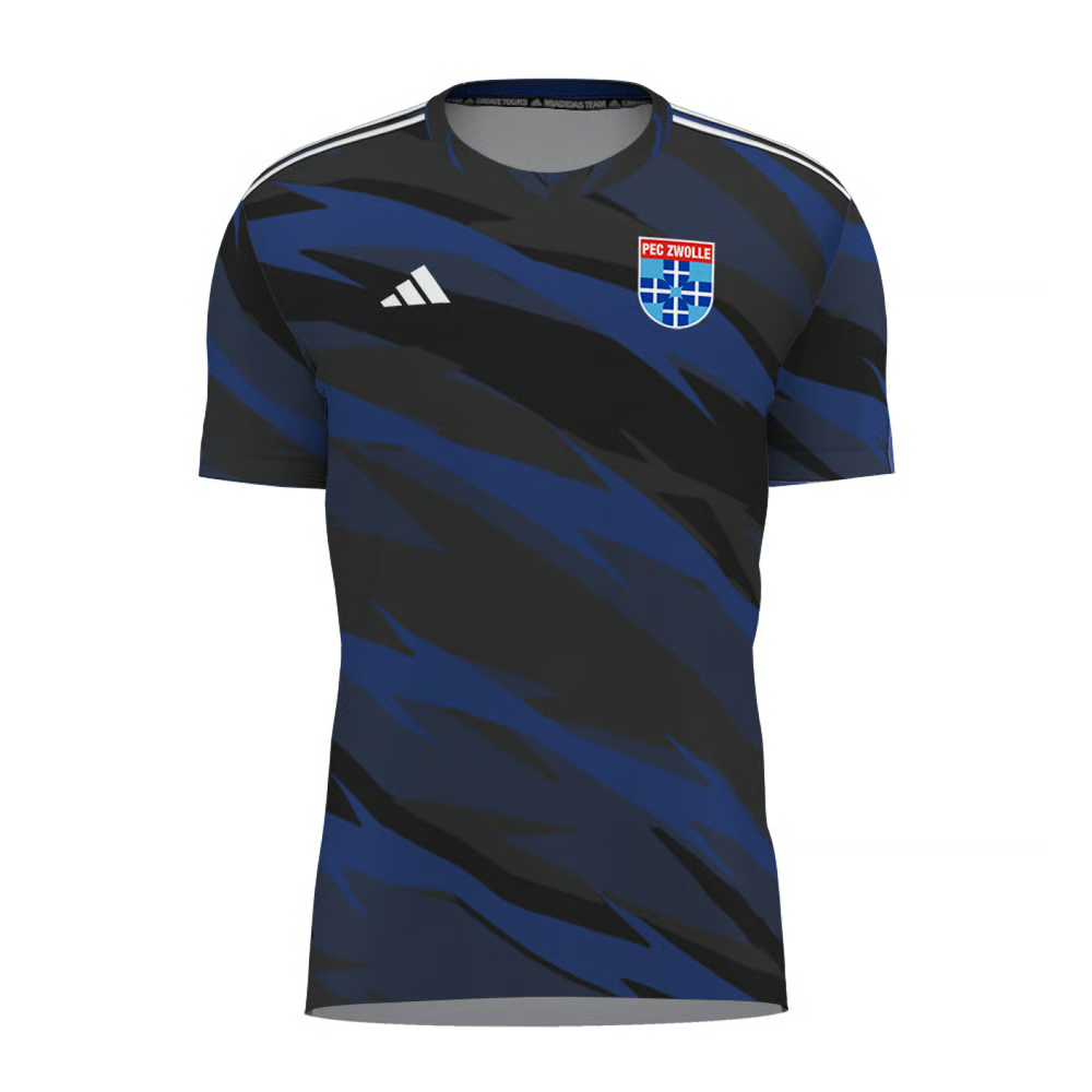 Herren PEC Zwolle 2024/25 Dritt Authentisches Aufwärmtrainingstrikot