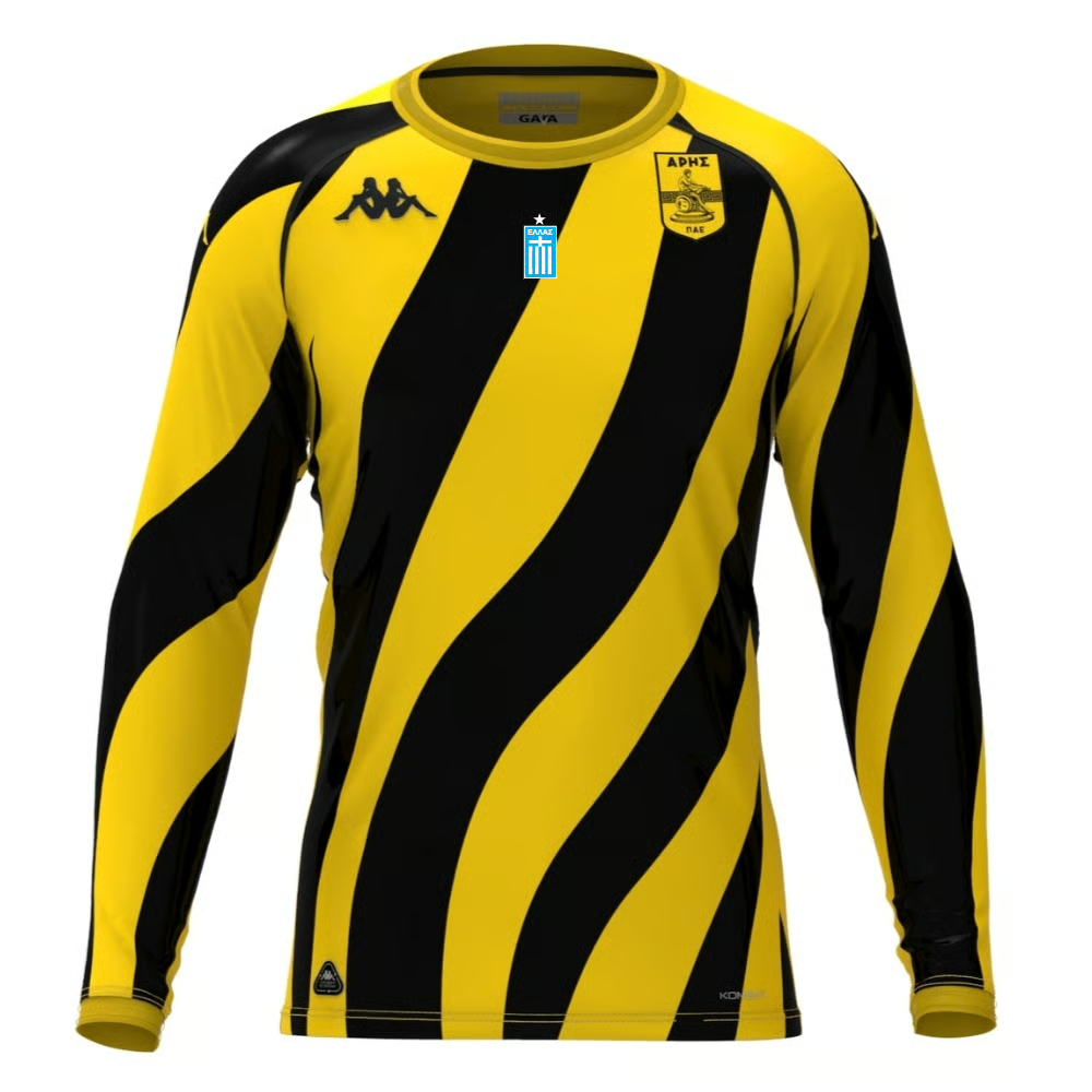 Kinder Aris FC 2024/25 Heim Langarmtrikot