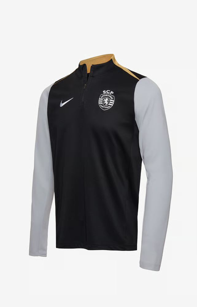 Herren Sporting CP 2024/25 Drittes Authentisches Trainings-Langarmtrikot